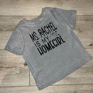 Gray Kids T-Shirt
Ms. Rachel is my homegirl 🫶🏼